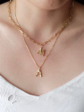 Load image into Gallery viewer, Bamboo Initial Necklace