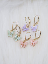 Load image into Gallery viewer, Butterfly Dangle Earrings