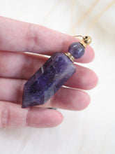 Load image into Gallery viewer, Crystal Vial Spike Necklace