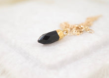 Load image into Gallery viewer, Black Onyx Spike Necklace

