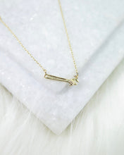 Load image into Gallery viewer, Gold Plated Tiny Wrench Necklace
