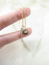 Load image into Gallery viewer, Small Coin Evil Eye Necklace
