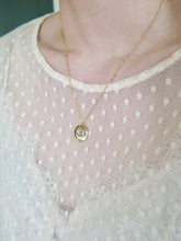 Load image into Gallery viewer, Evil Eye Coin Necklace
