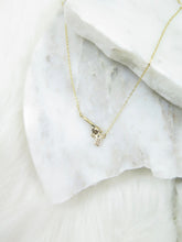 Load image into Gallery viewer, Gold Tiny Gun charm Necklace

