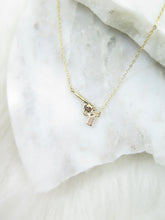 Load image into Gallery viewer, Gold Tiny Gun charm Necklace
