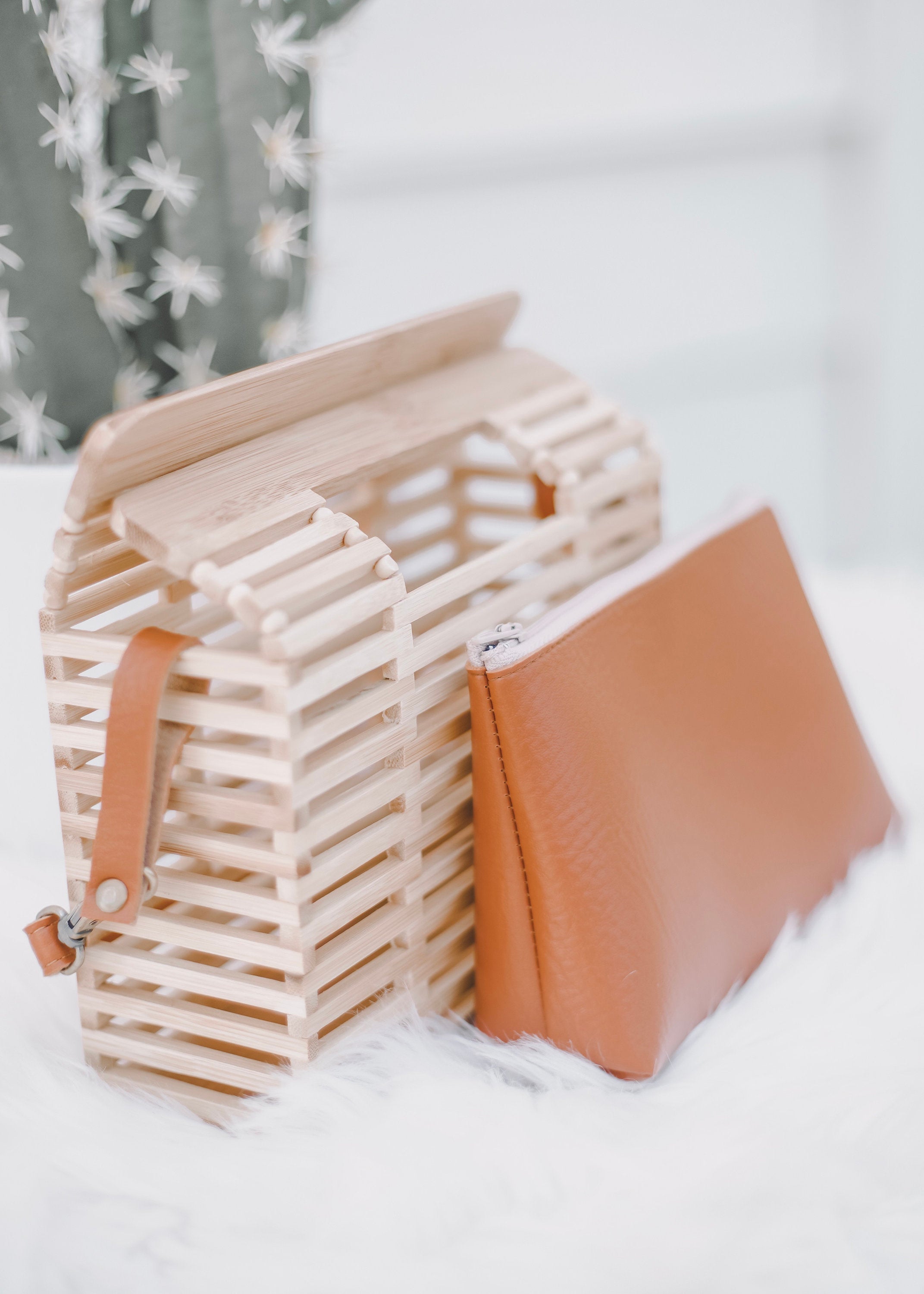 Square Bamboo Bag