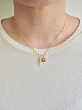 Load image into Gallery viewer, Small Coin Evil Eye Necklace
