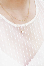 Load image into Gallery viewer, Square CZ Necklace
