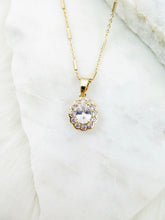 Load image into Gallery viewer, Oval CZ Necklace
