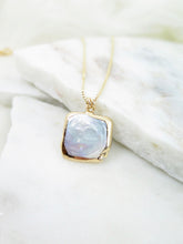 Load image into Gallery viewer, Square Freshwater Pearl Necklace

