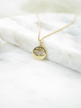 Load image into Gallery viewer, Tiny Evil Eye Necklace
