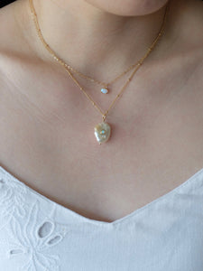 Pearl Opal Necklace